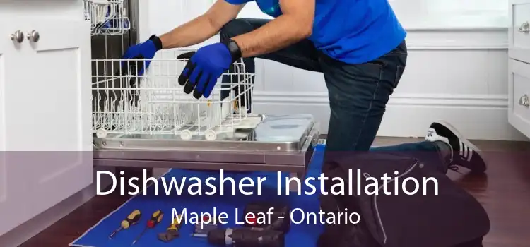 Dishwasher Installation Maple Leaf - Ontario