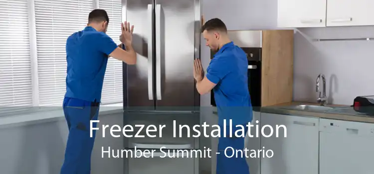 Freezer Installation Humber Summit - Ontario