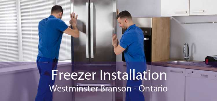 Freezer Installation Westminster Branson - Ontario