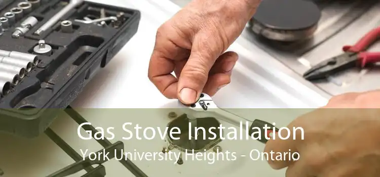 Gas Stove Installation York University Heights - Ontario