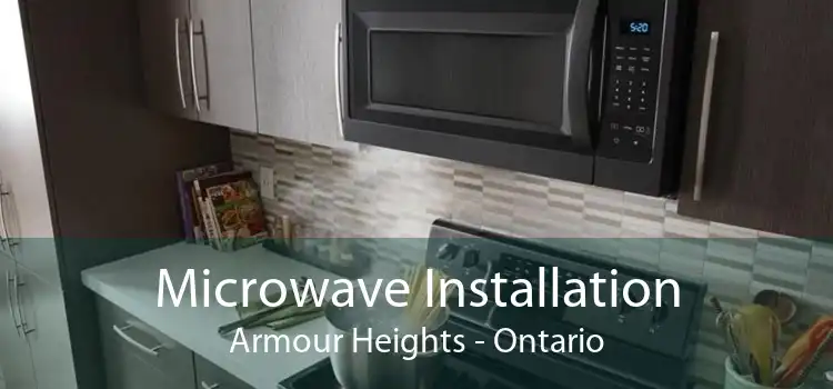 Microwave Installation Armour Heights - Ontario