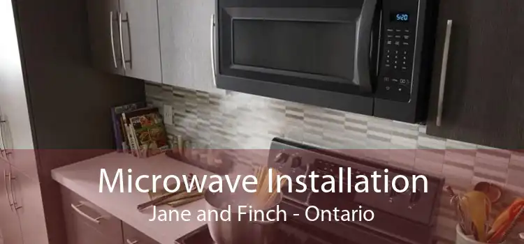 Microwave Installation Jane and Finch - Ontario