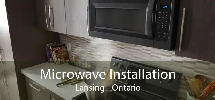 Microwave Installation Lansing - Ontario
