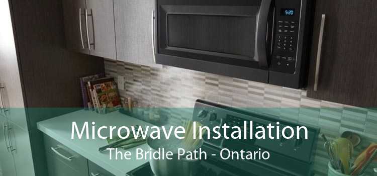 Microwave Installation The Bridle Path - Ontario
