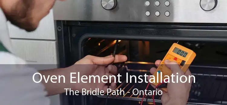 Oven Element Installation The Bridle Path - Ontario