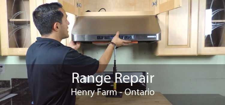 Range Repair Henry Farm - Ontario