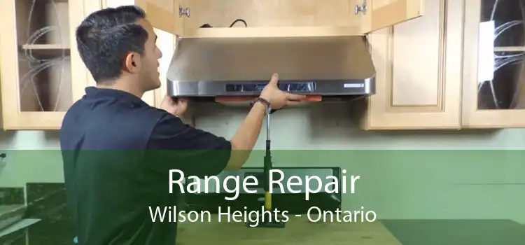 Range Repair Wilson Heights - Ontario