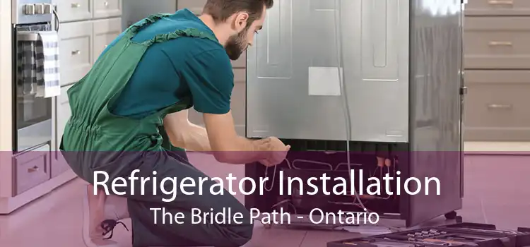Refrigerator Installation The Bridle Path - Ontario
