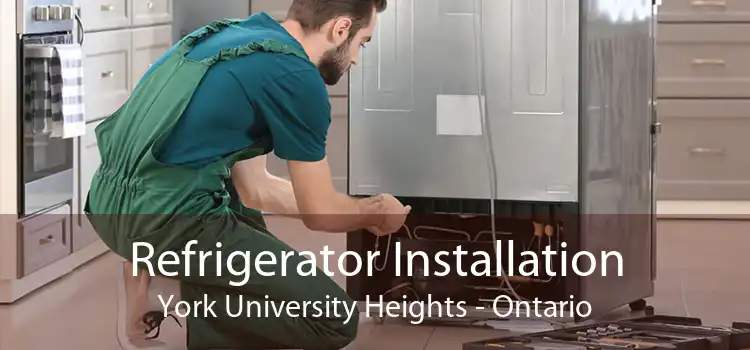 Refrigerator Installation York University Heights - Ontario