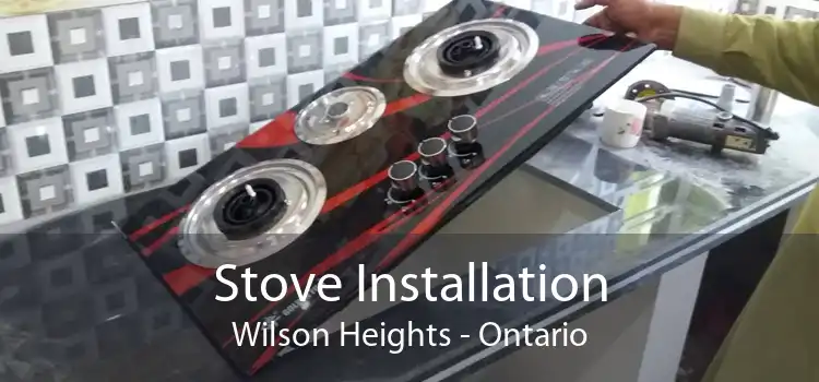 Stove Installation Wilson Heights - Ontario