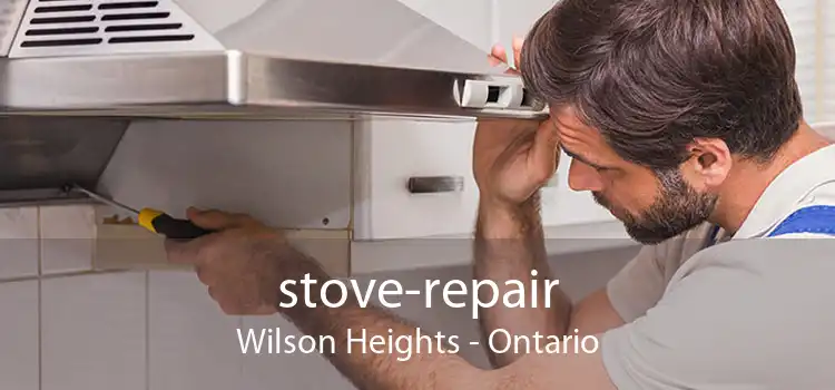 stove-repair Wilson Heights - Ontario